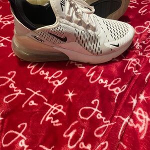 Nike Air Max 270 White and Black Sneakers